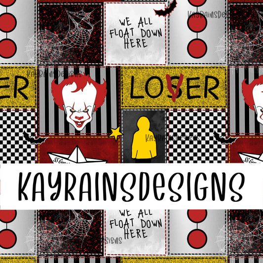 Scary Clown Patchwork