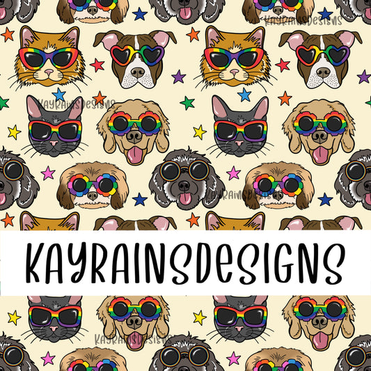 Rainbow Cats & Dogs