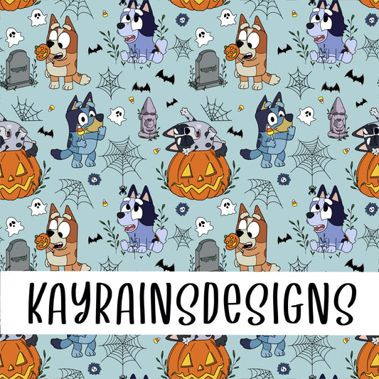 Blue Dog Halloween