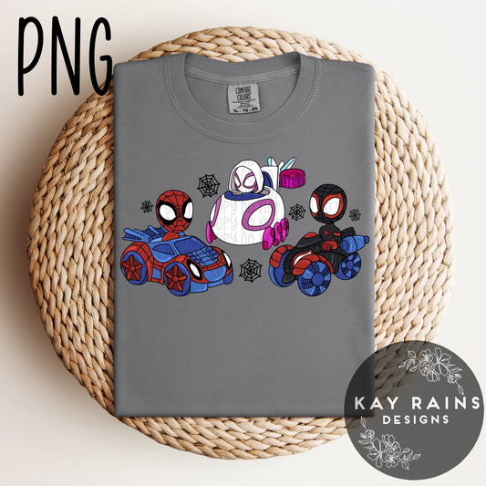 Spider Cars PNG