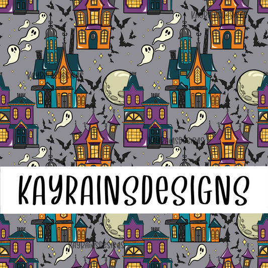 Haunted House - Grey