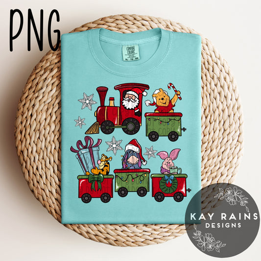 Christmas Train PNG