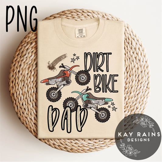 Dirt Bike Dad PNG