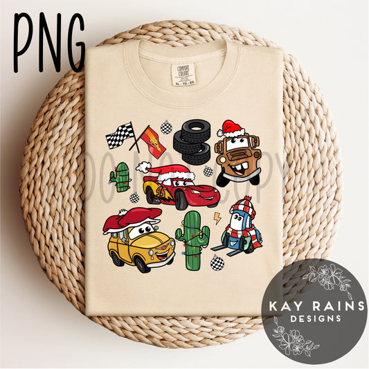 Car Christmas PNG