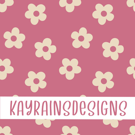 Pink Floral Seamless