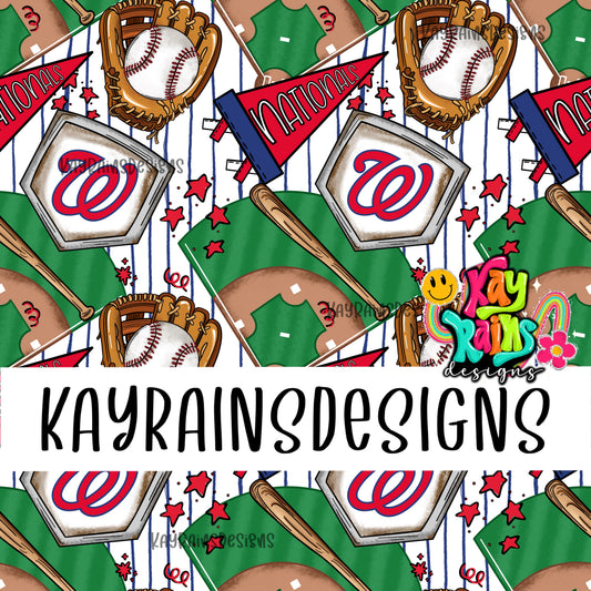 Nationals Home Run Seamless