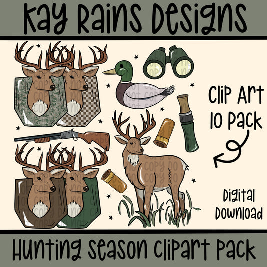 Hunting Season ClipArt Bundle