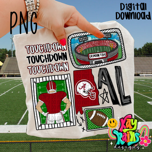 Alabama Crimson Tide PNG