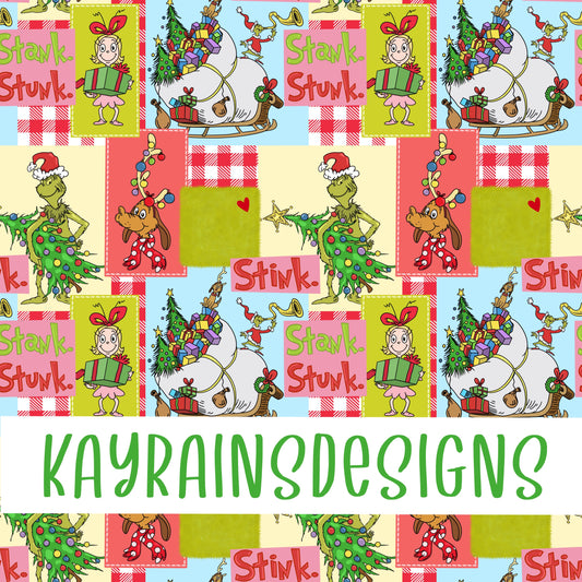 Mean Patchwork Christmas