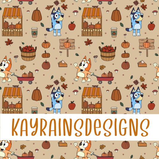 Fall Heeler Seamless