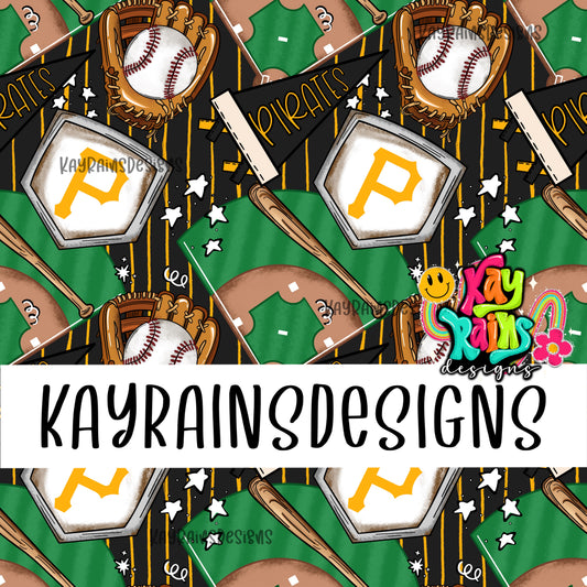 Pirates Home Run Seamless