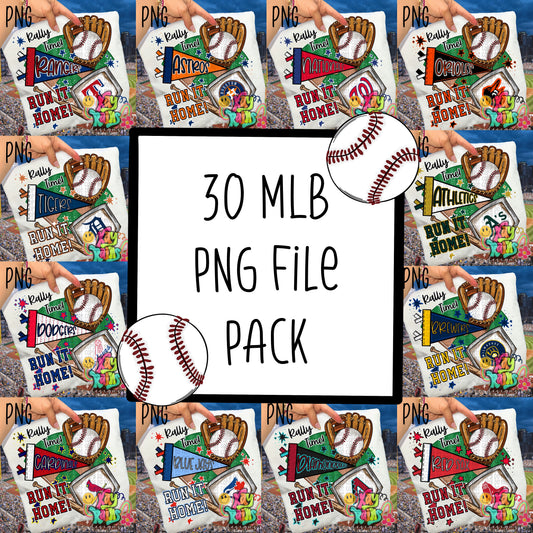 MLB PNG Bundle