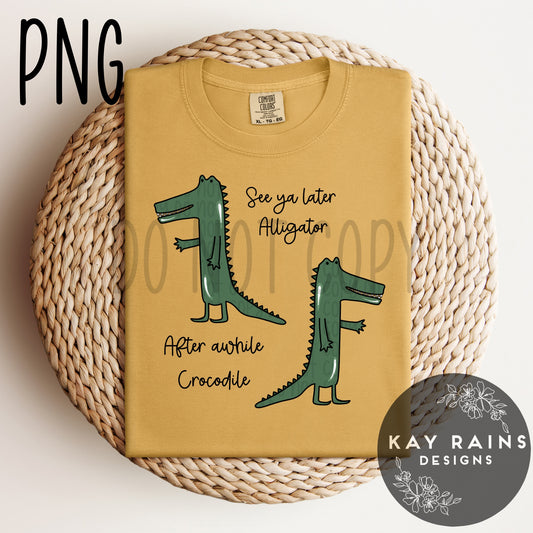 Later Alligator PNG