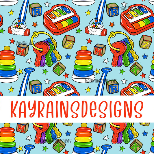 Nostalgia Toys - Blue