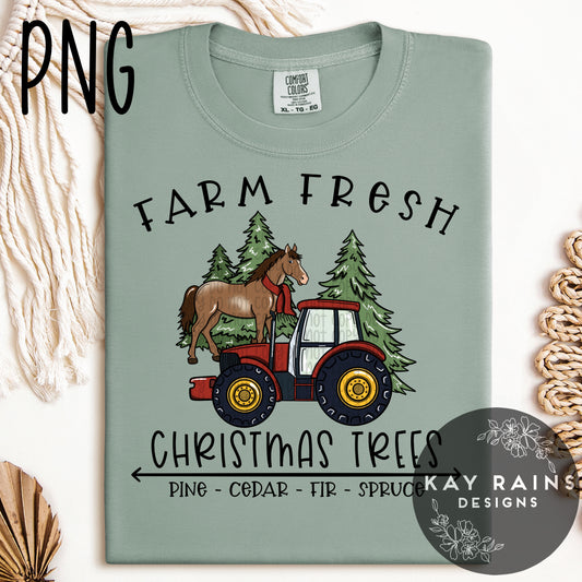 Farm Fresh Christmas PNG