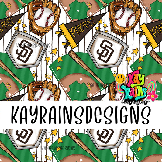 Padres Home Run Seamless