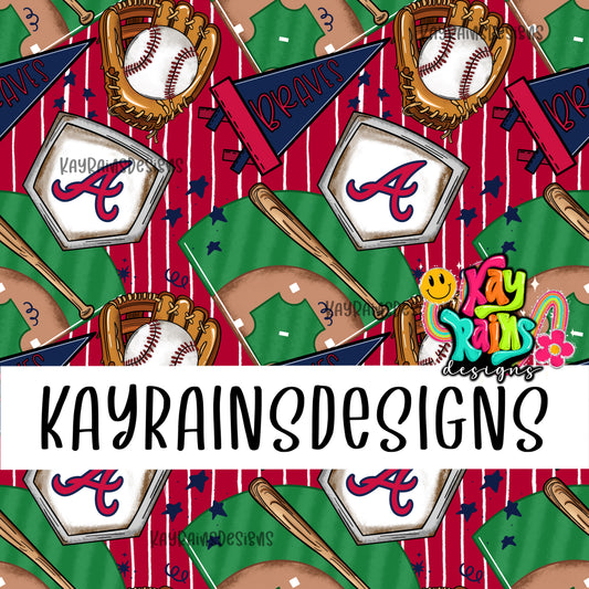 Braves Home Run Seamless
