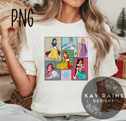 Christmas Patchwork PNG