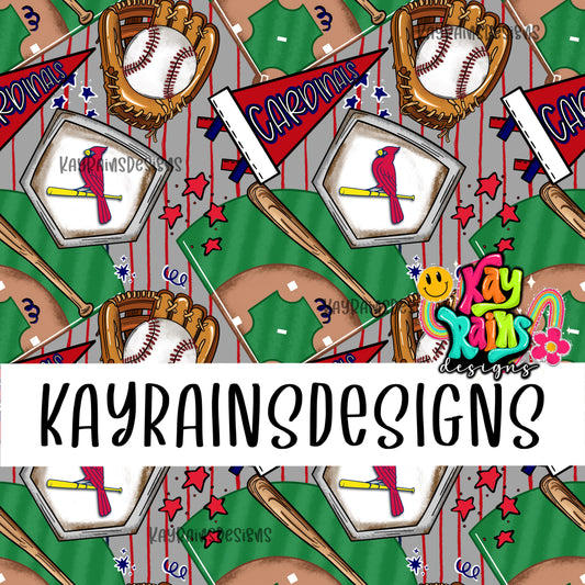 Cardinals Home Run Seamless