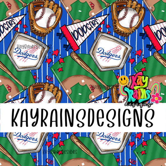 Dodgers Home Run Seamless