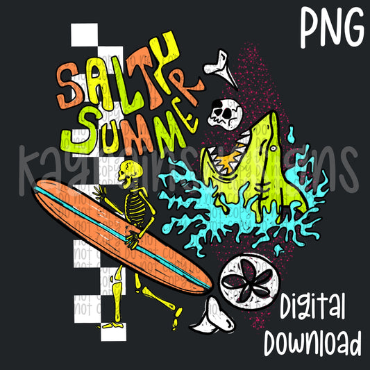 Salty Summer PNG
