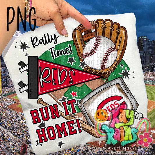 Reds Run It Home PNG
