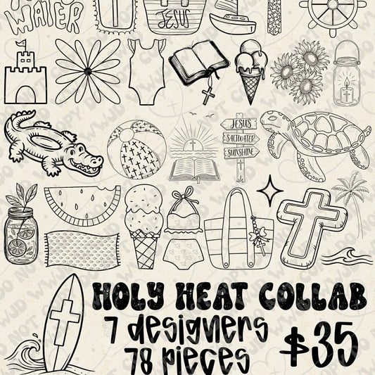 Holy Heat - Procreate Collab