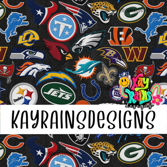 NFL Denim Patchwork