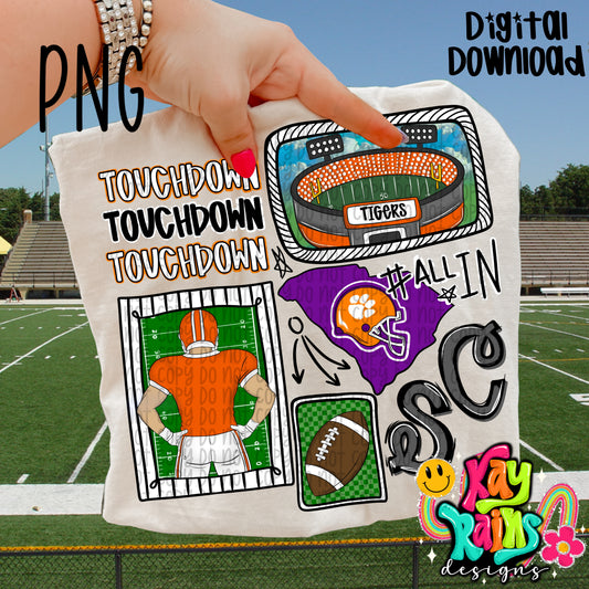Clemson Tigers PNG