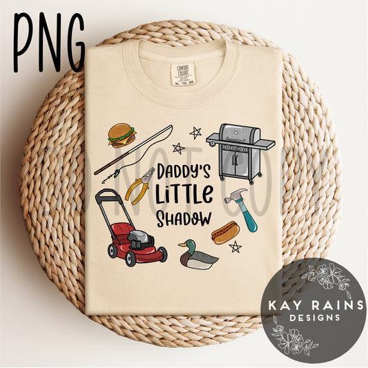Daddy’s Little Shadow PNG