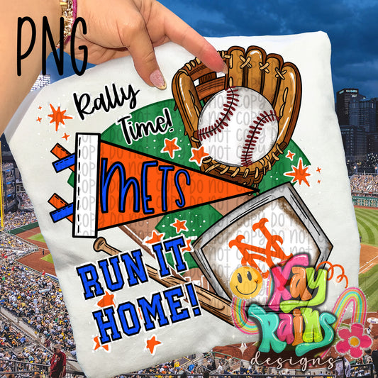 Mets Run It Home PNG