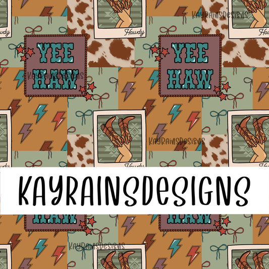Yee Haw Western Patchwork