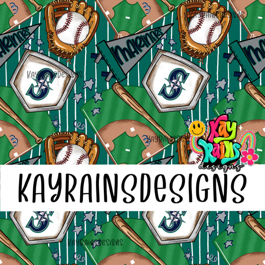 Mariners Home Run Seamless