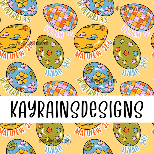Easter Eggs Yellow