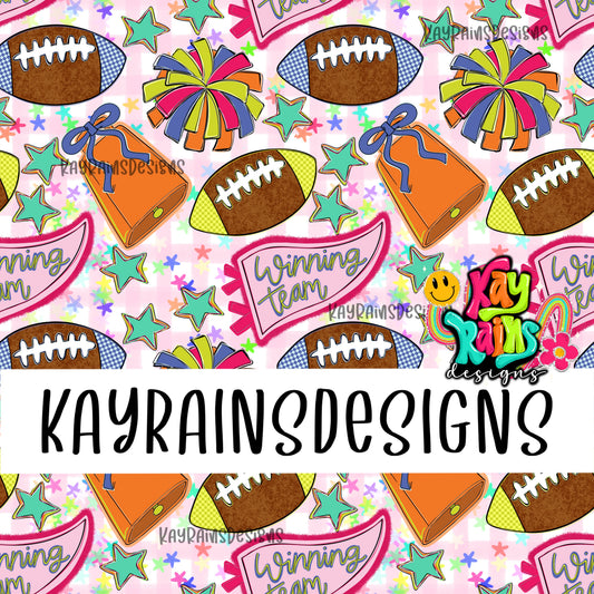 Preppy Girl Football