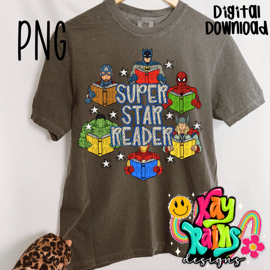 Super Star Reader PNG