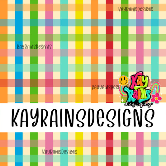 Rainbow Plaid