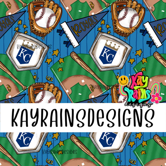 KC Royals Home Run Seamless