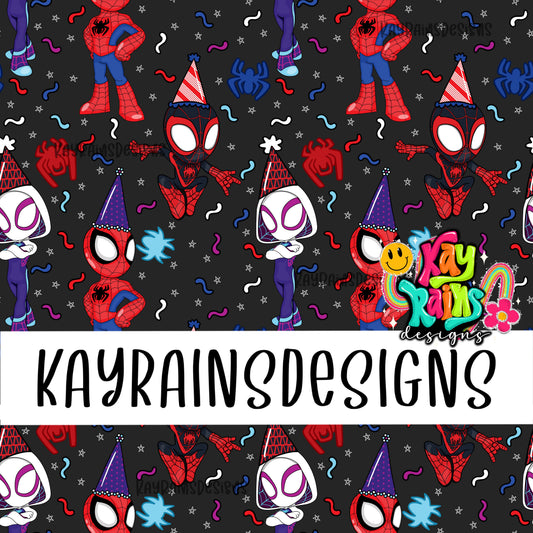 Birthday Spider Friends