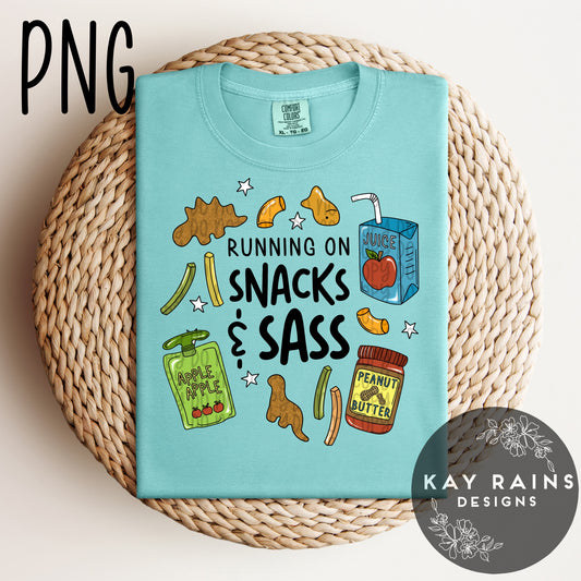 Snacks & Sass PNG