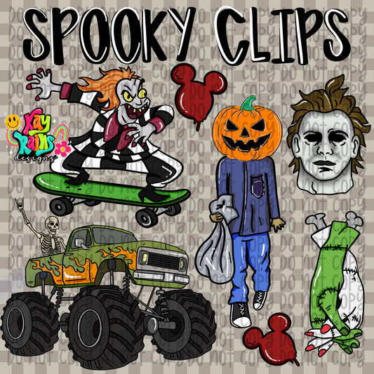 Spooky Clips