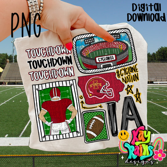 Iowa state PNG