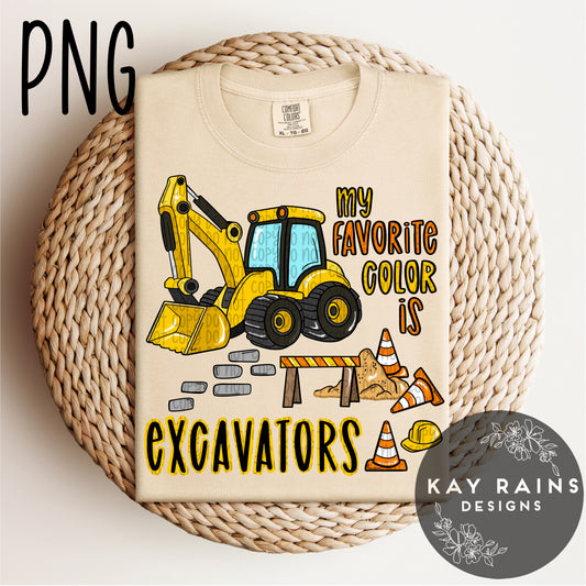 Excavator PNG