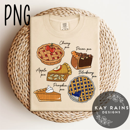 Homemade Pies PNG