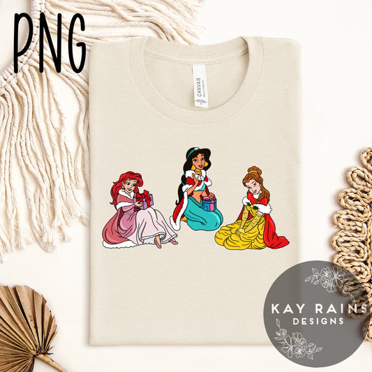 Christmas Princesses PNG