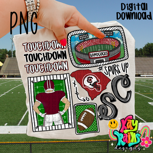 SC Gamecocks PNG