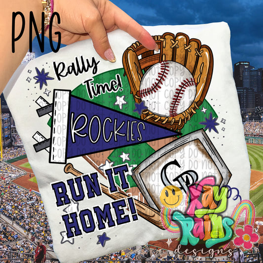 Rockies Run It Home PNG