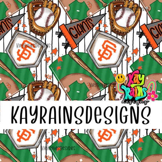 Giants Home Run Seamless