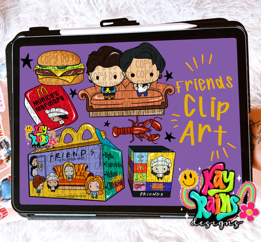 ClipArt - Friends Food