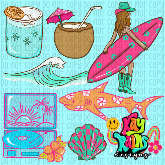 ClipArt - Beach Babe